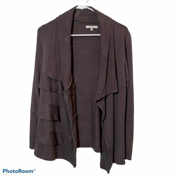 Mystree Shawl Open Cardigan knit Sweater M - Picture 1 of 6